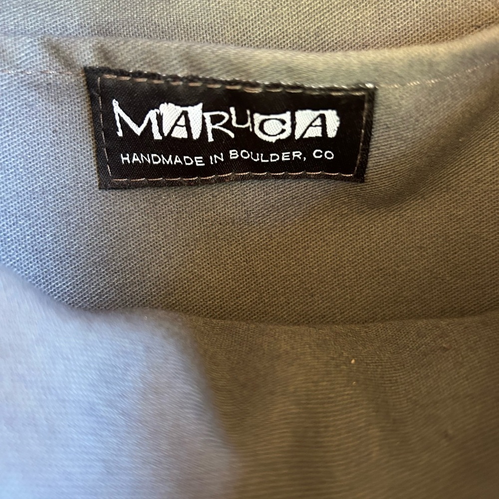Maruca tapestry shoulder /crossbody bag. Gray tone, Boulder, Colorado - Picture 4 of 6